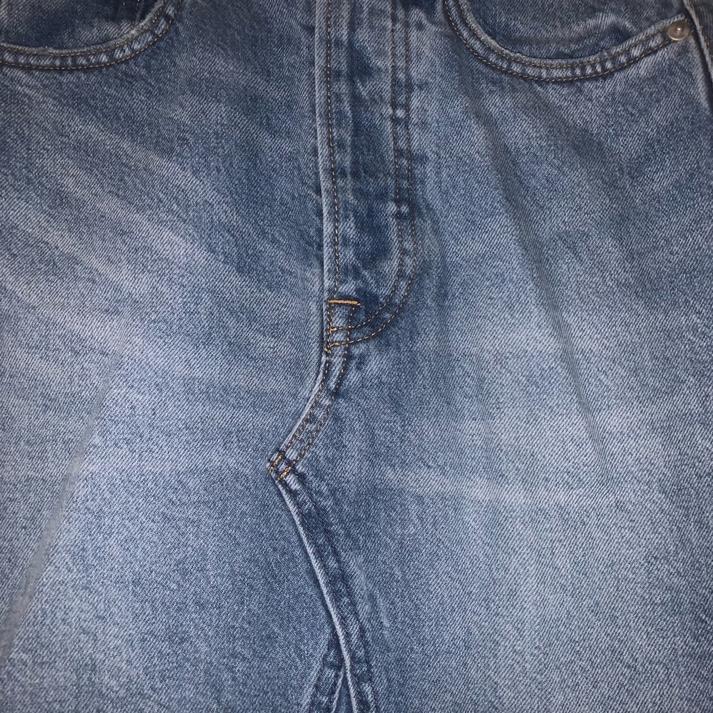 H&M Blue Jeans Skirt, Size 2 - Picture 2 of 4